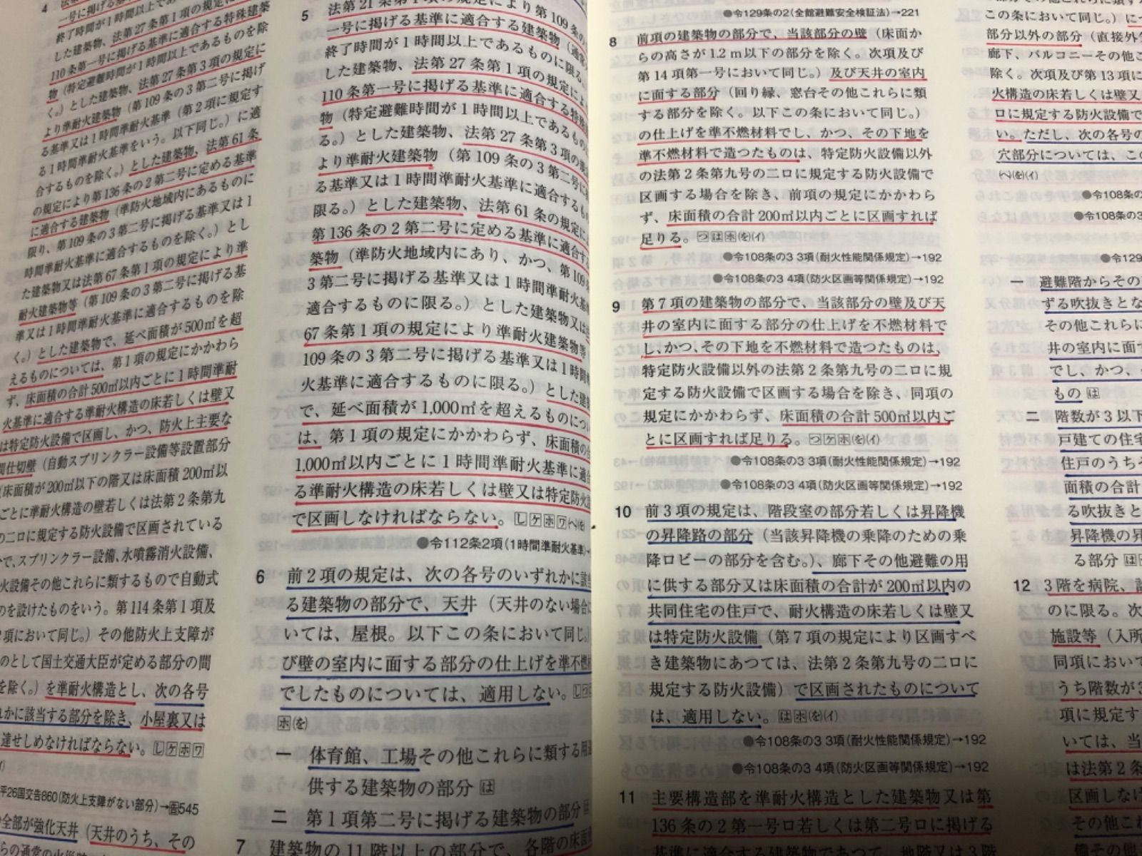 令和5年度建築士法令集［線引・インデックス済］一級建築士総合資格B5 おまけ付き