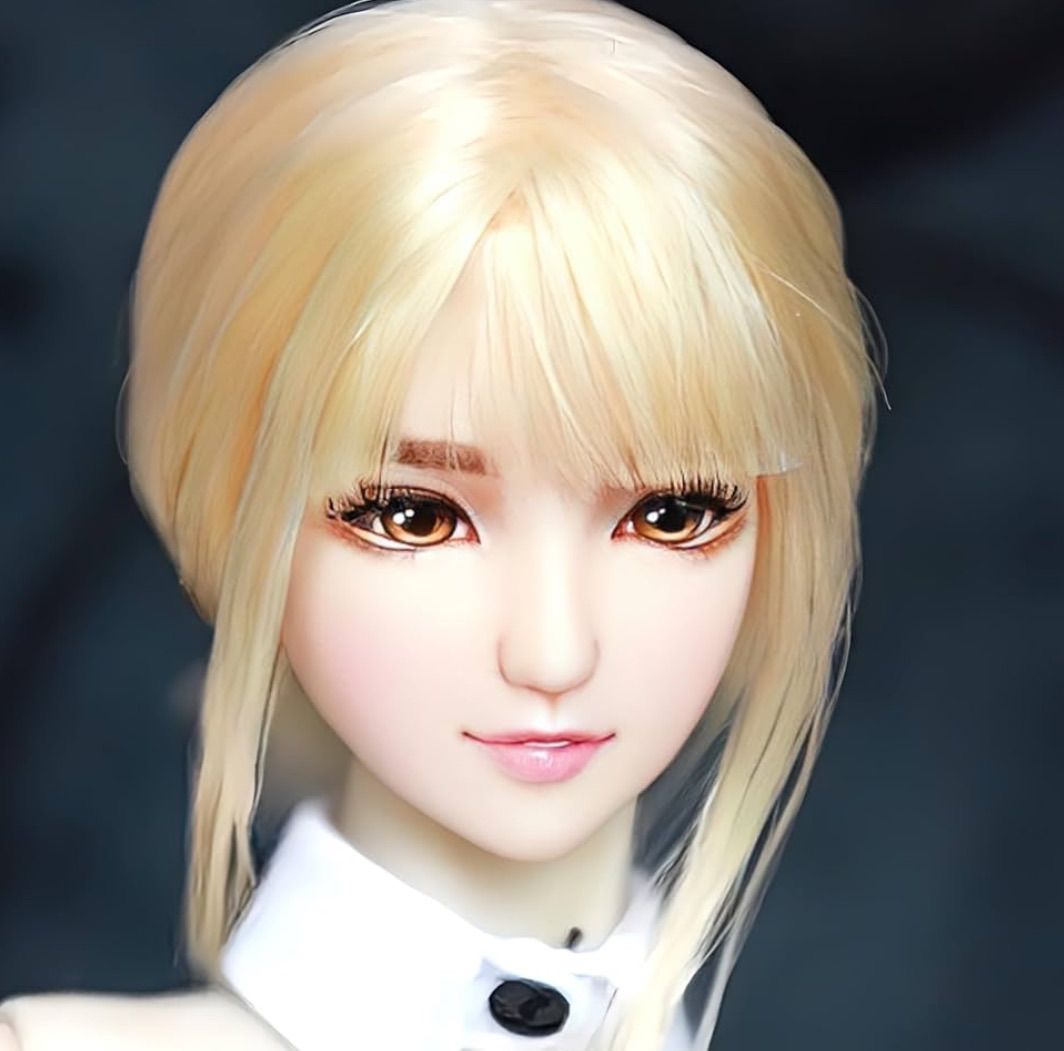 1/6 フィギュア ヘッ12インチ 手仕上げ作製 リアルフェイス美少女 Amazon | 1/6 フィギュア 女性 ヘッド 美少女 リアルフェイス 手