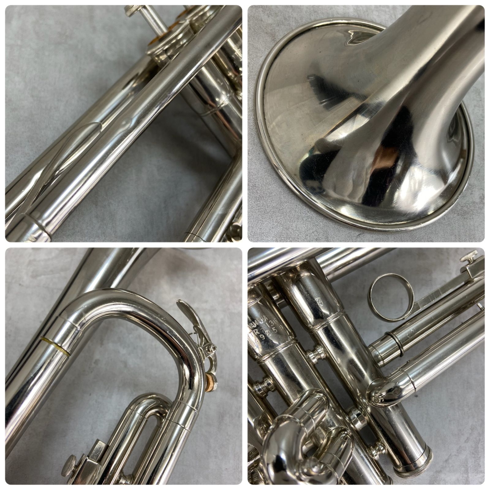 ヤマハ　YTR-136　B♭トランペット　Mボア　ニッケルメッキ　学生　初心者 ヤマハ YTR-136 B♭トランペット 管楽器 Mボア ニッケルメッキ