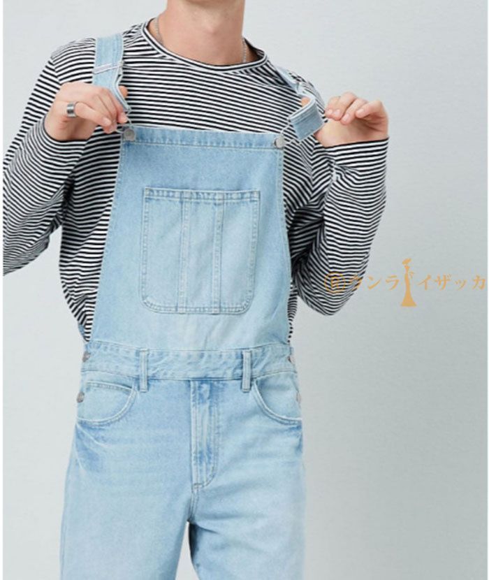 PPFM ARCHIVE Y2K スカル刺繍ボンテージデニムつなぎ 00s L