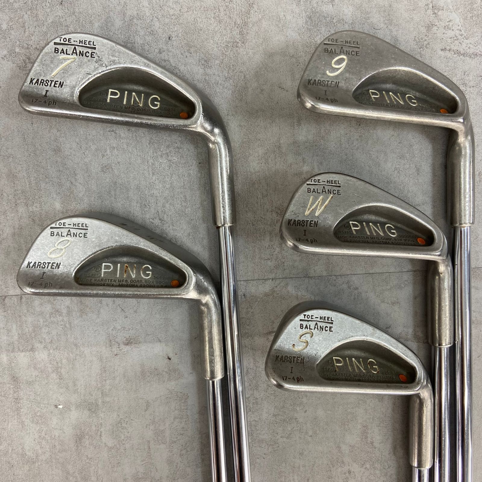 PING ピン KARSTEN 1 カーステン メンズゴルフ アイアン9本セット