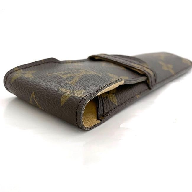 ルイヴィトン ペンケース モノグラム エテュイ・スティロ 筆入れ ブラウン LOUIS VUITTON ルイ ヴィトン ペンケース 筆箱 レディース