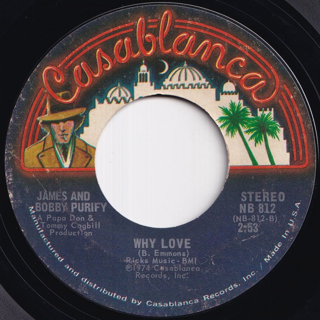 James And Bobby Purify Do Your Thing / Why Love Casablanca