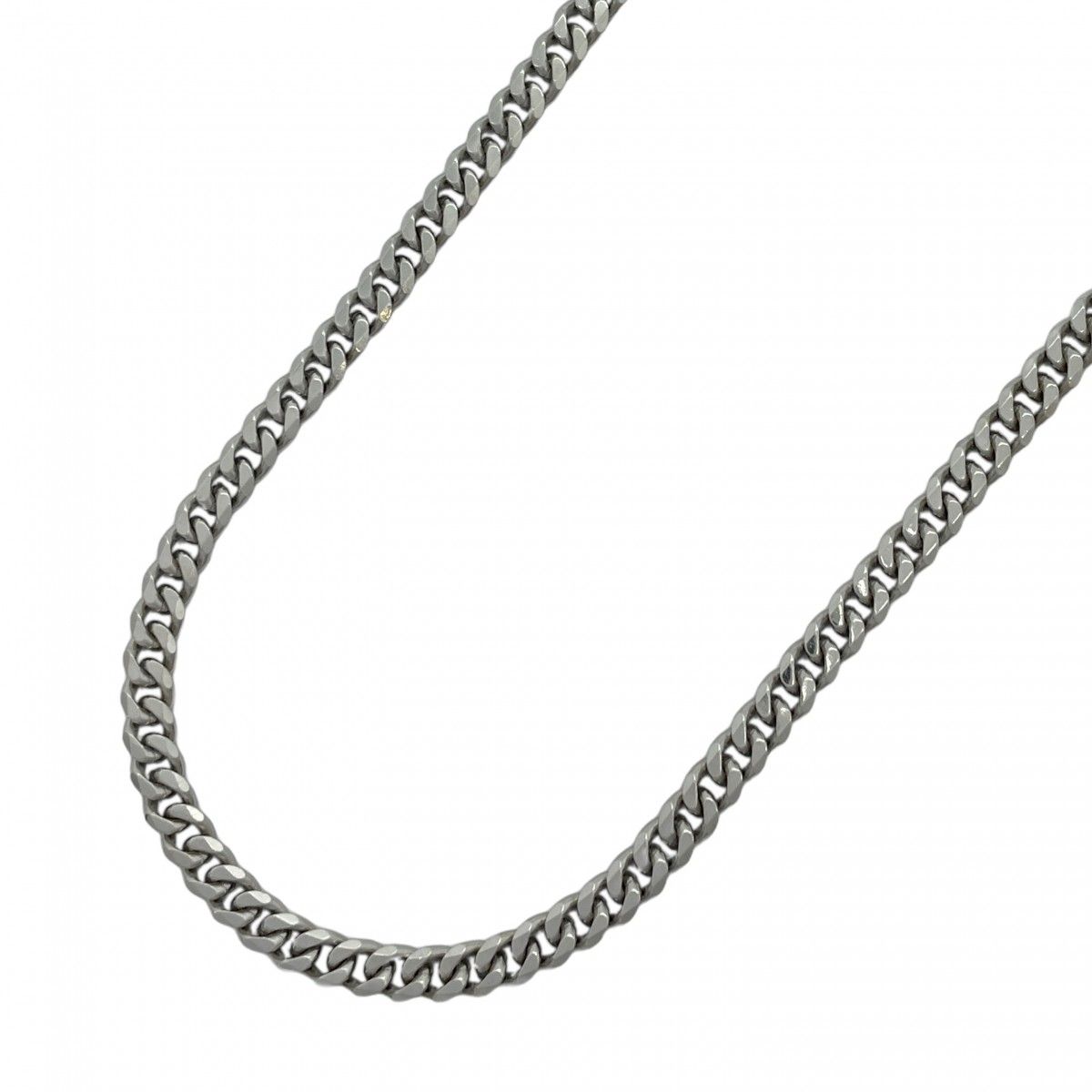 5khc063】喜平 ネックレス Pt850 プラチナ 6面 シングル 50.1cm 30.8g  