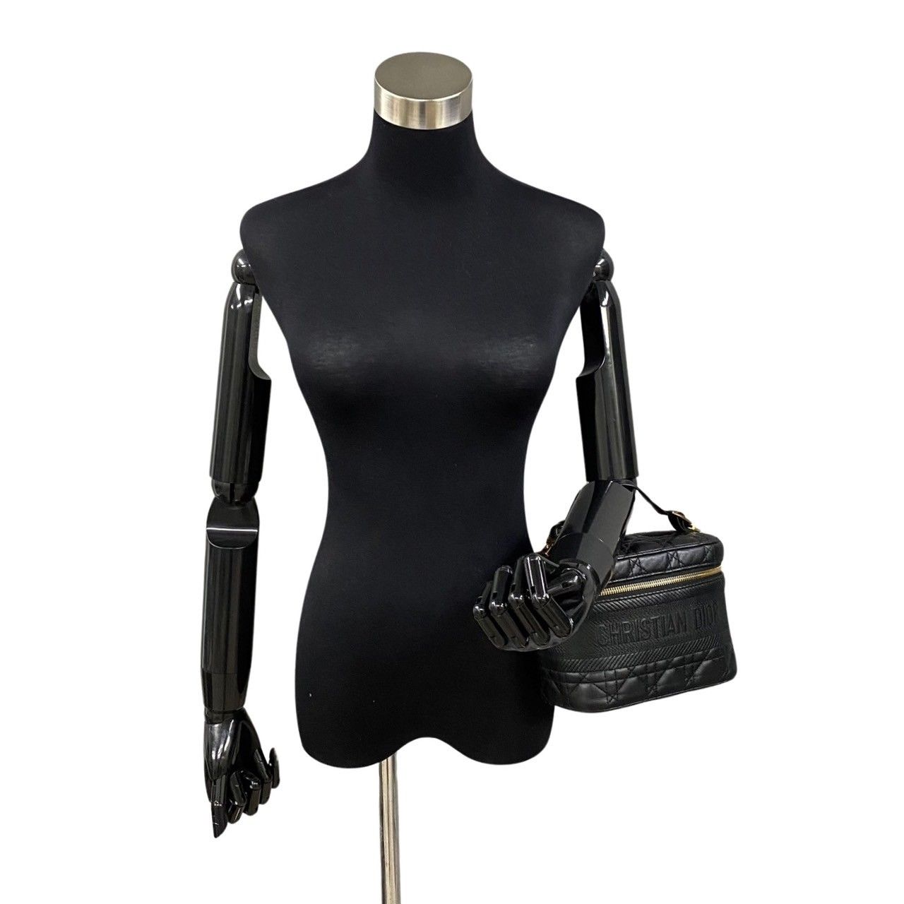 ほぼ未使用 Christian Dior ディオール トラベル スモール ヴァニティ 