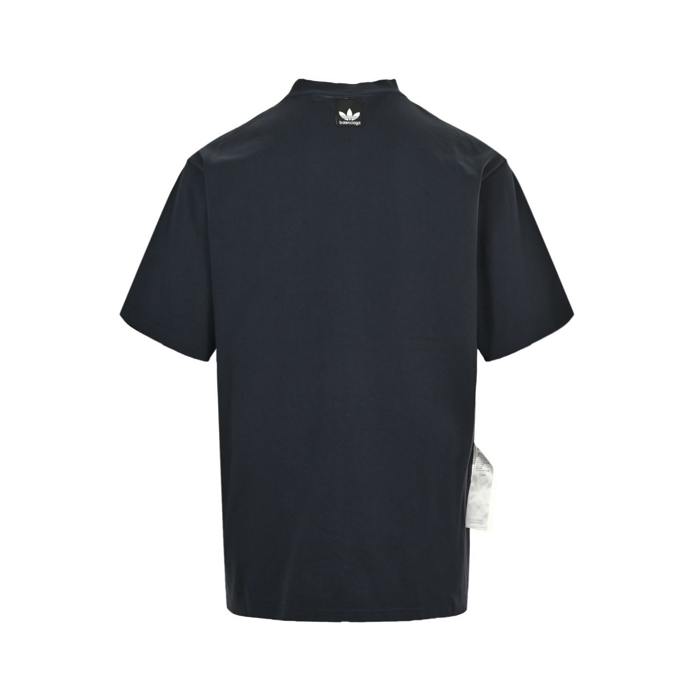 BALENCIAGA adidas コラボ 刺繍 Tシャツ ブラック 23ss - メルカリ