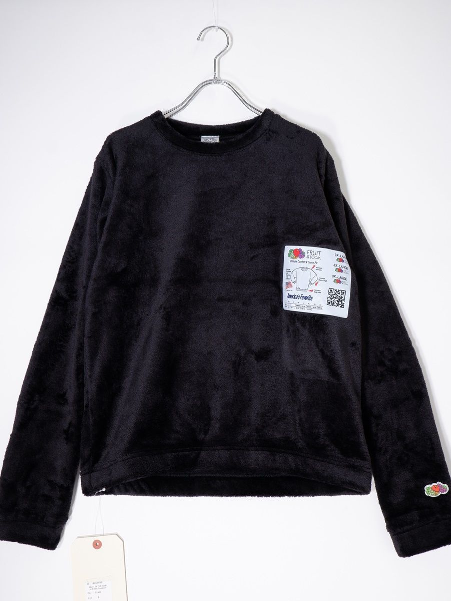 JACKSON MATISSEジャクソンマティス 2024AW FRUIT OF THE LOOM×JM BOAフリース プルオーバー シャツ新品【S】【MTSA76338】