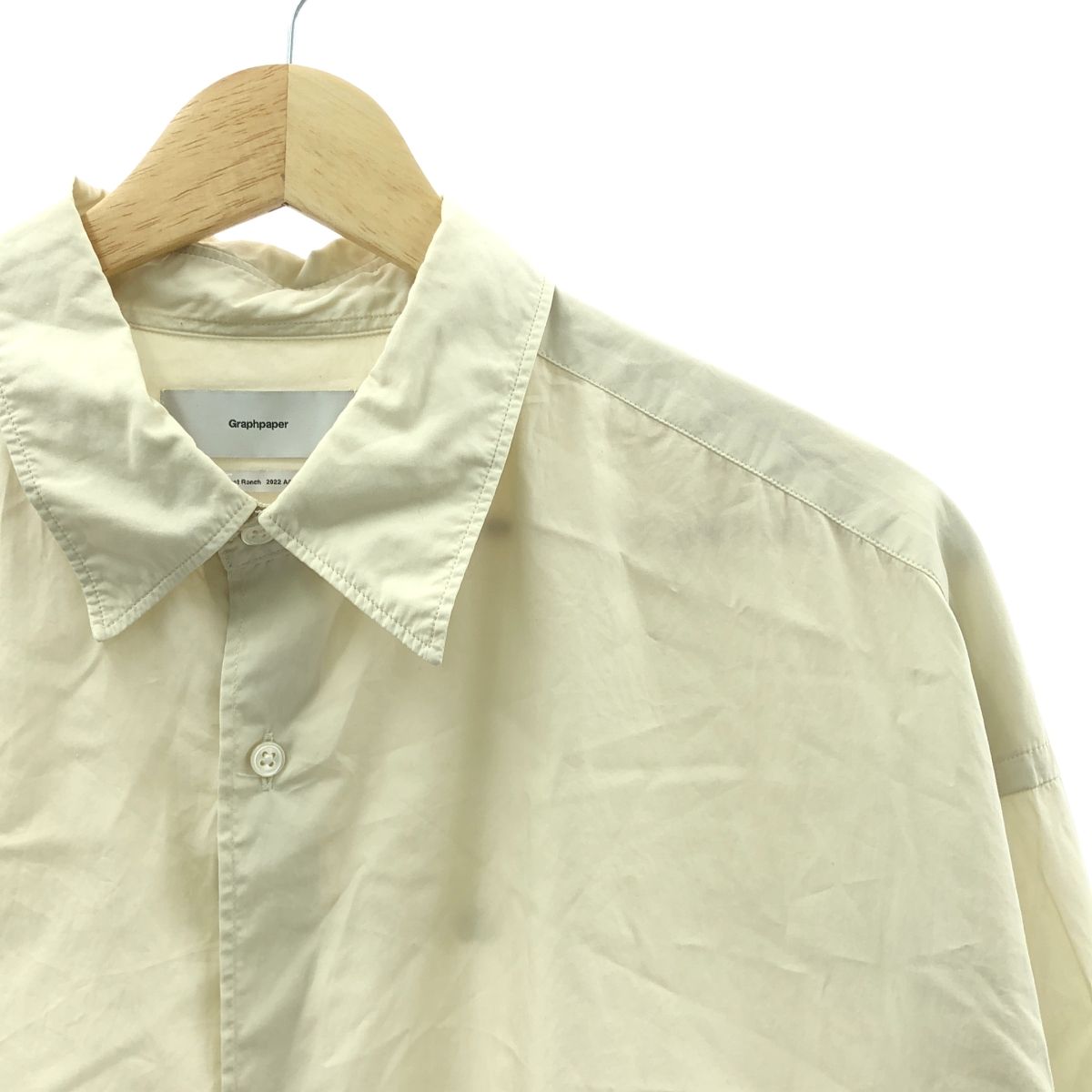 Graphpaper / グラフペーパー | 2022AW | Broad L/S Oversized Regular 