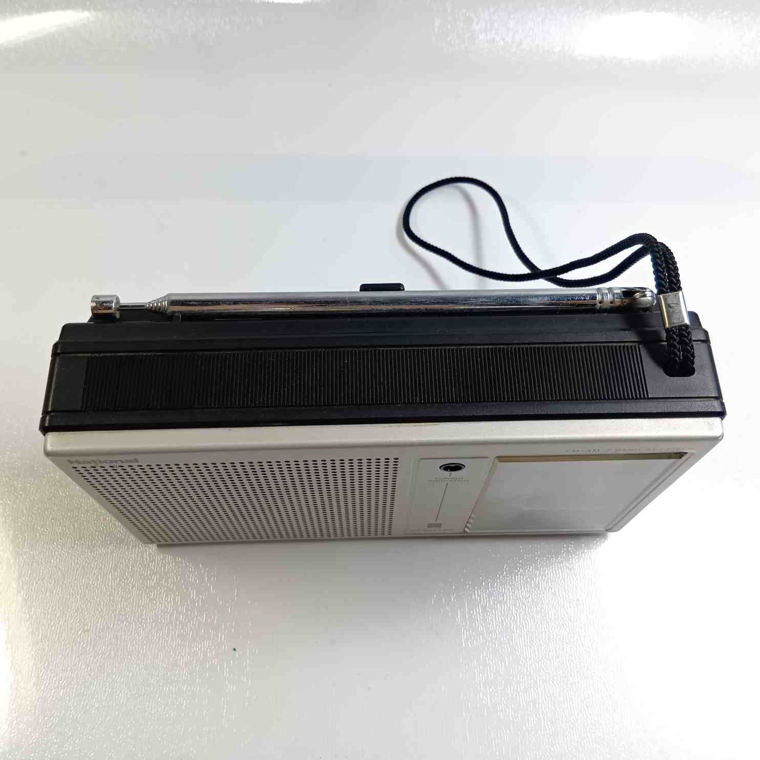 National RF-536 AM FM 2バンド ラジオ ナショナル 昭和レトロ