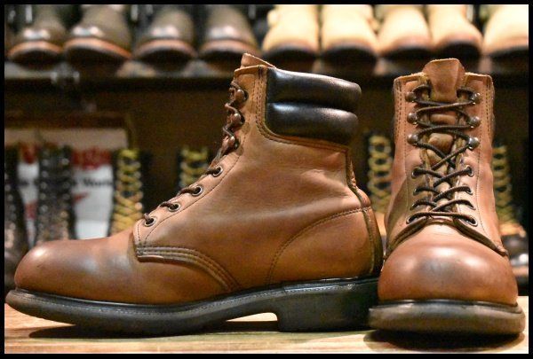 90s レッドウイング 2218 PT91 ロガーブーツ 鉄芯 黒 US8.5 90s RED WING 2218 ロガーブーツ PT91 サイズ 9.5D