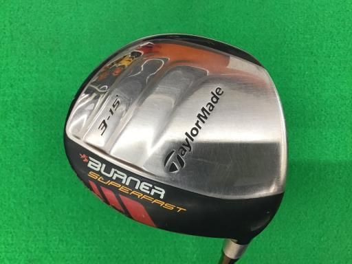 TaylorMade Burner 3番フェアウェイウッド 中古】 テーラーメイド BURNER SUPER FAST 3W USA フェアウェイ
