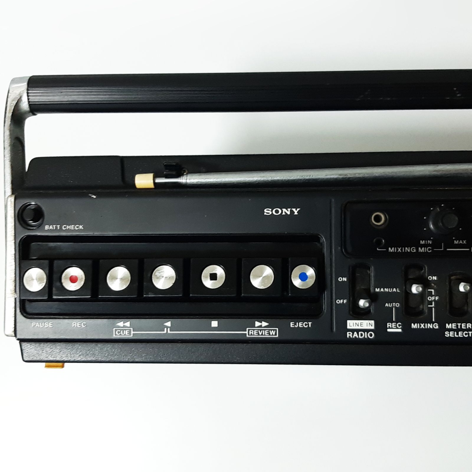 SONY CF-1980 カセットラジオ ジャンク Yahoo!オークション - 当時物 ソニー SONY CF-1980 Studio1980