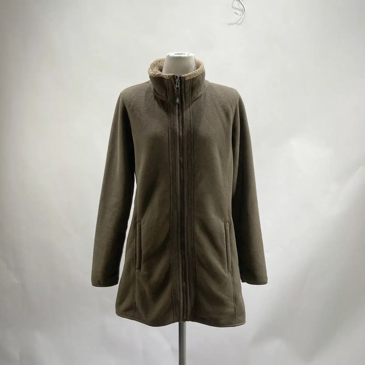 【雷市場（ポンジャン）商品韓国直送】 THE NORTH FACE(ザノースフェイス) 女性用フリースジップアップジャケット 茶色 85 パーマネント