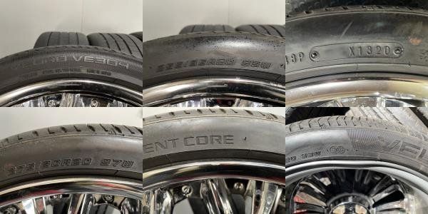 DL VEURO VE304 255/35R20 275/30R20 夏タイヤ Weds クレンツェ フェルゼン 20インチ 8.5J/9.5J5HPCD112+41/+43 ベンツ アウディ (MTC522)