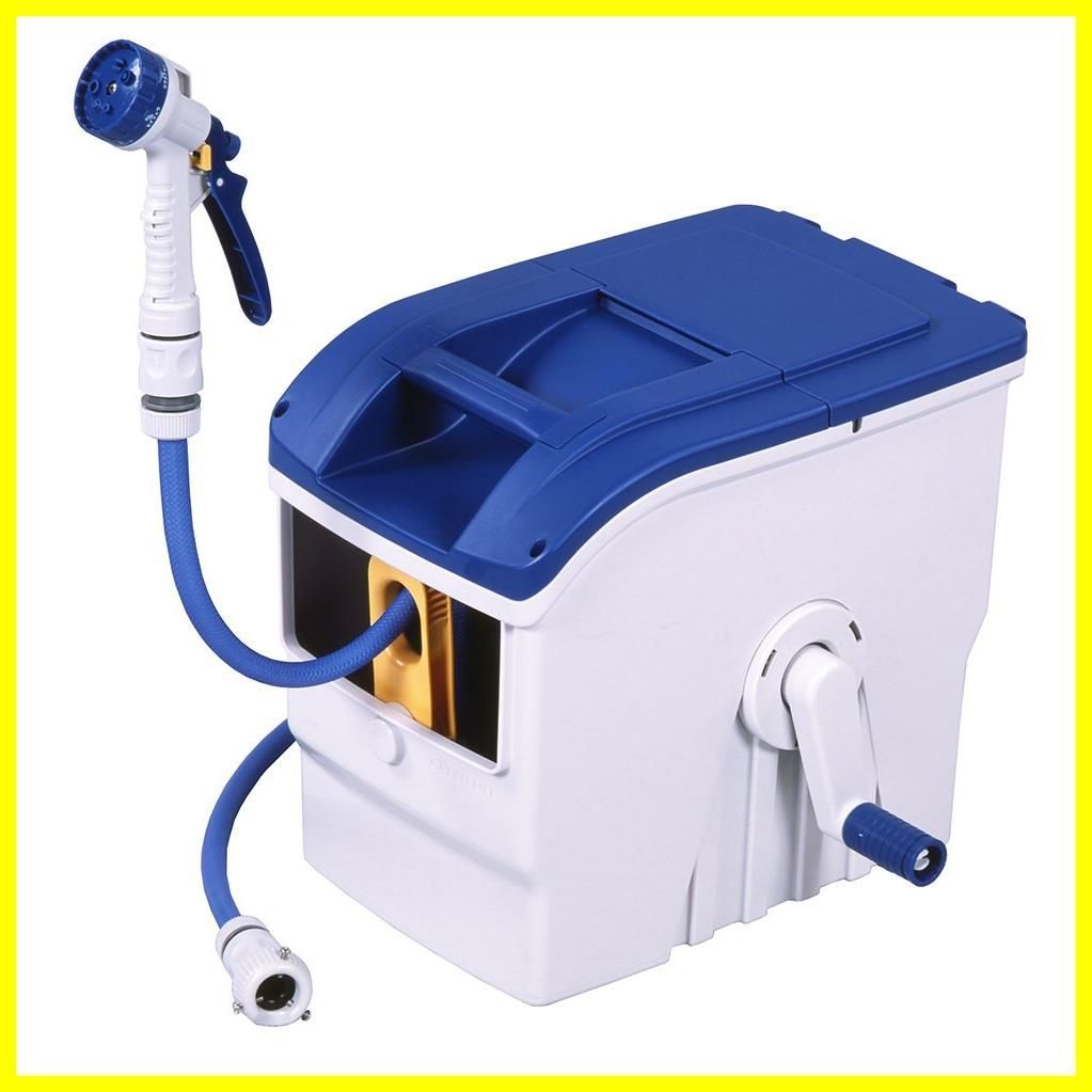 【新着商品】20m ブルー PRB-20BL) ホースリール LIFE) グリーンライフGREEN