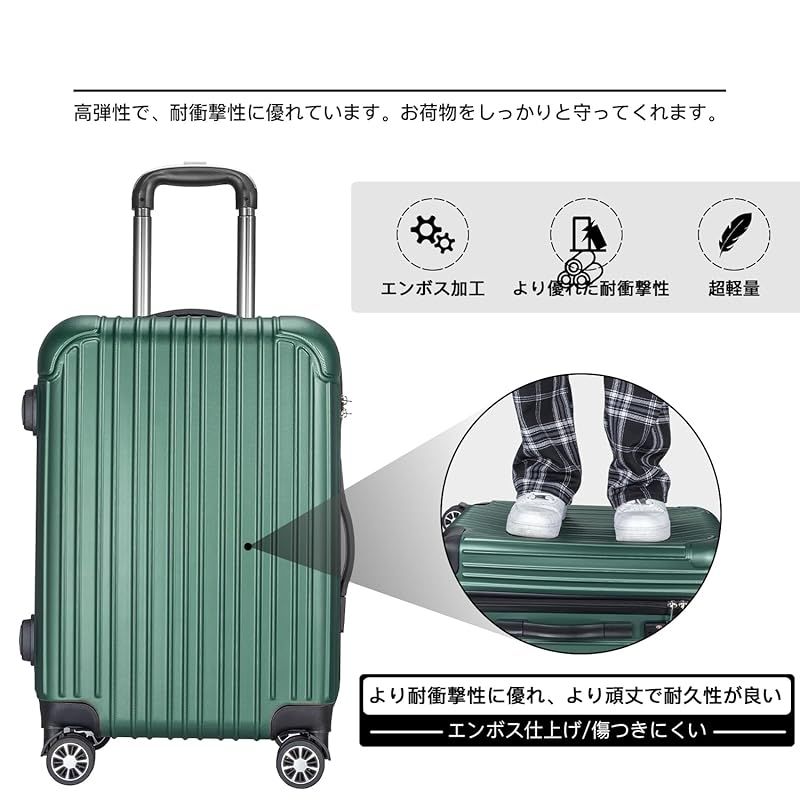 【VARNIC】キャリーケース 拡張機能付きTSAダイヤル式ロックMサイズ Amazon.co.jp: [VARNIC] スーツケース フロントオープン 多機能