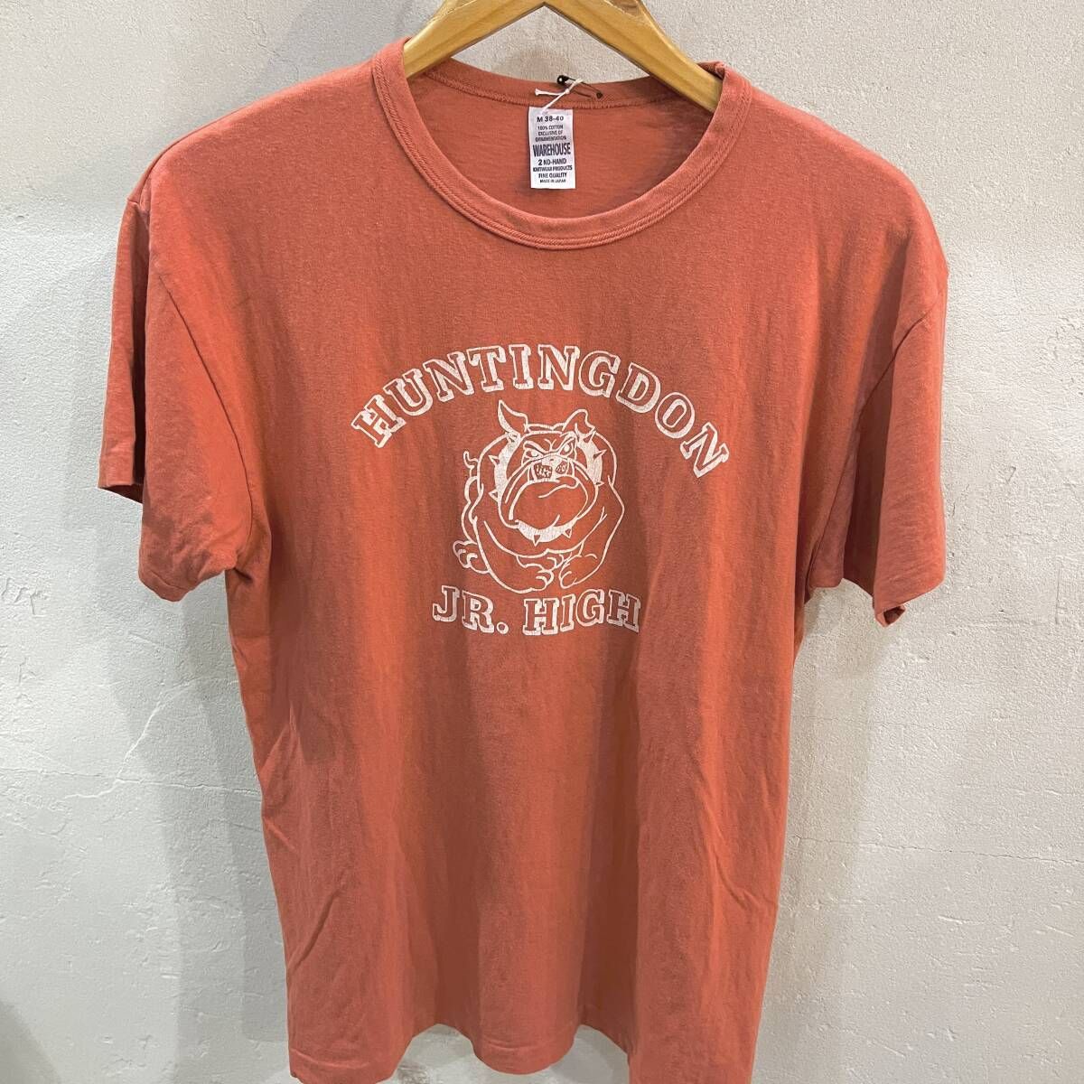 WAREHOUSE/ウエアハウス 2ND HAND SERIES HUNTINGDON Lot.4064 半袖T 