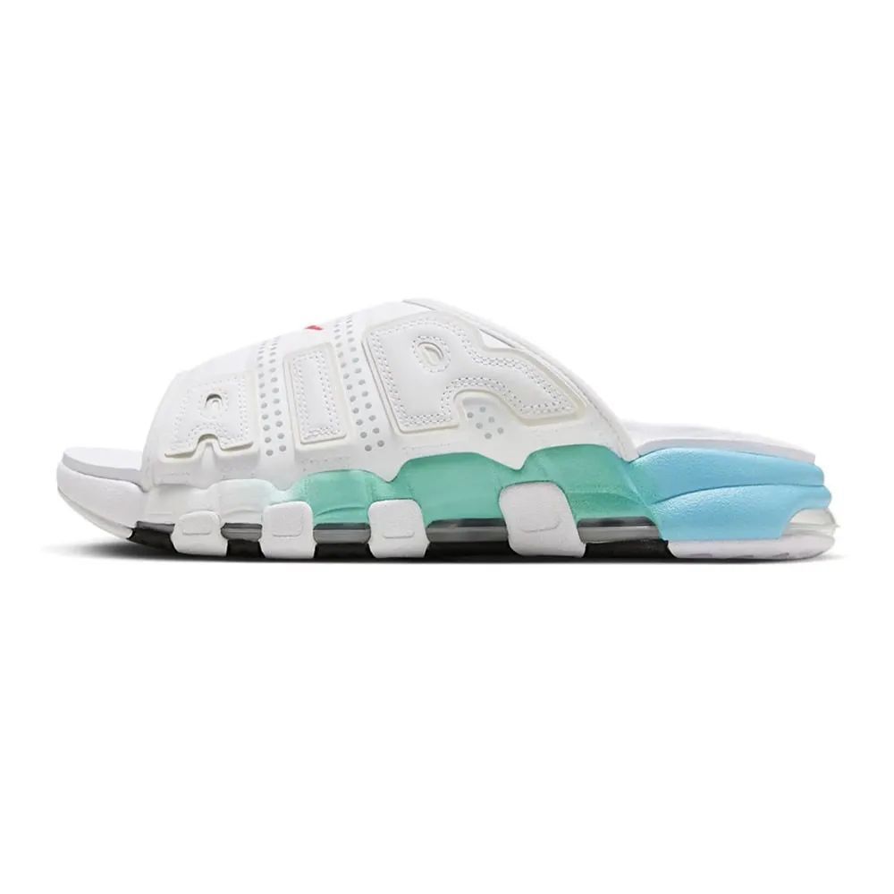 新品未使用品 Nike Air More Uptempo Slide AQUA ナイキ エアー モア