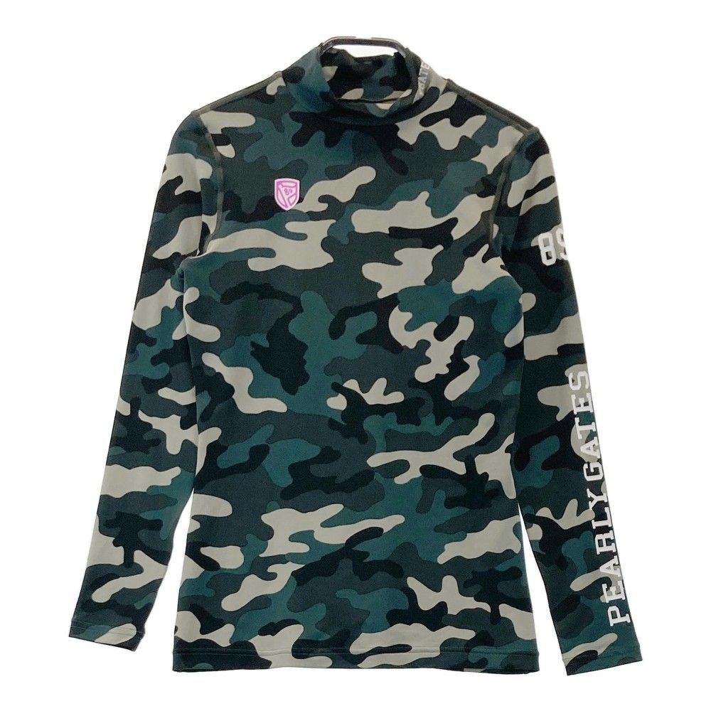 パーリーゲイツ カモフラ 長袖シャツ サイズ0