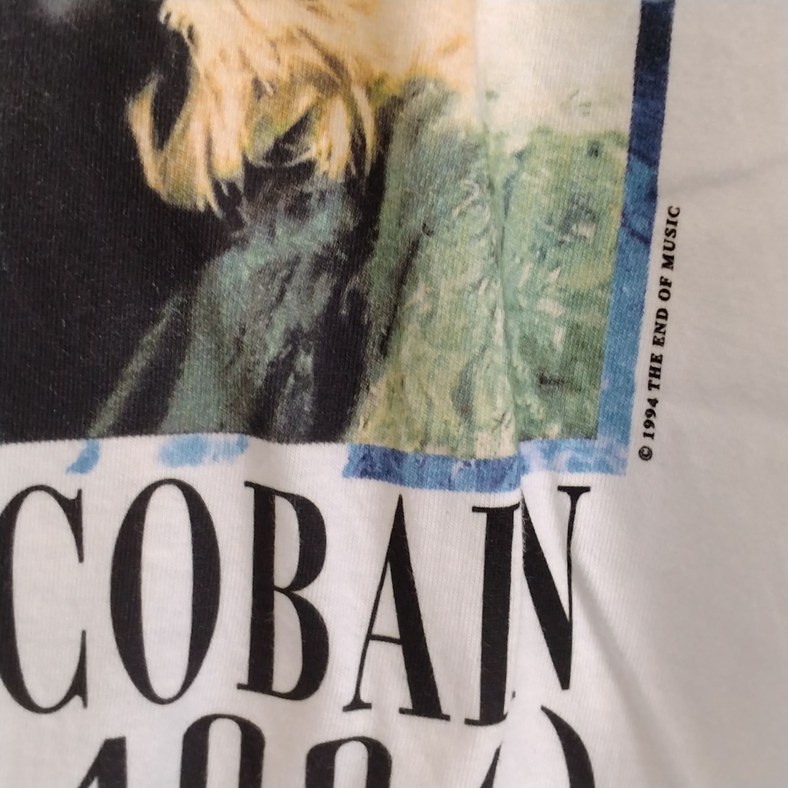 カートコバーン 追悼長袖Tシャツ ロンT KURT COBAIN ニルバーナNIRVANA