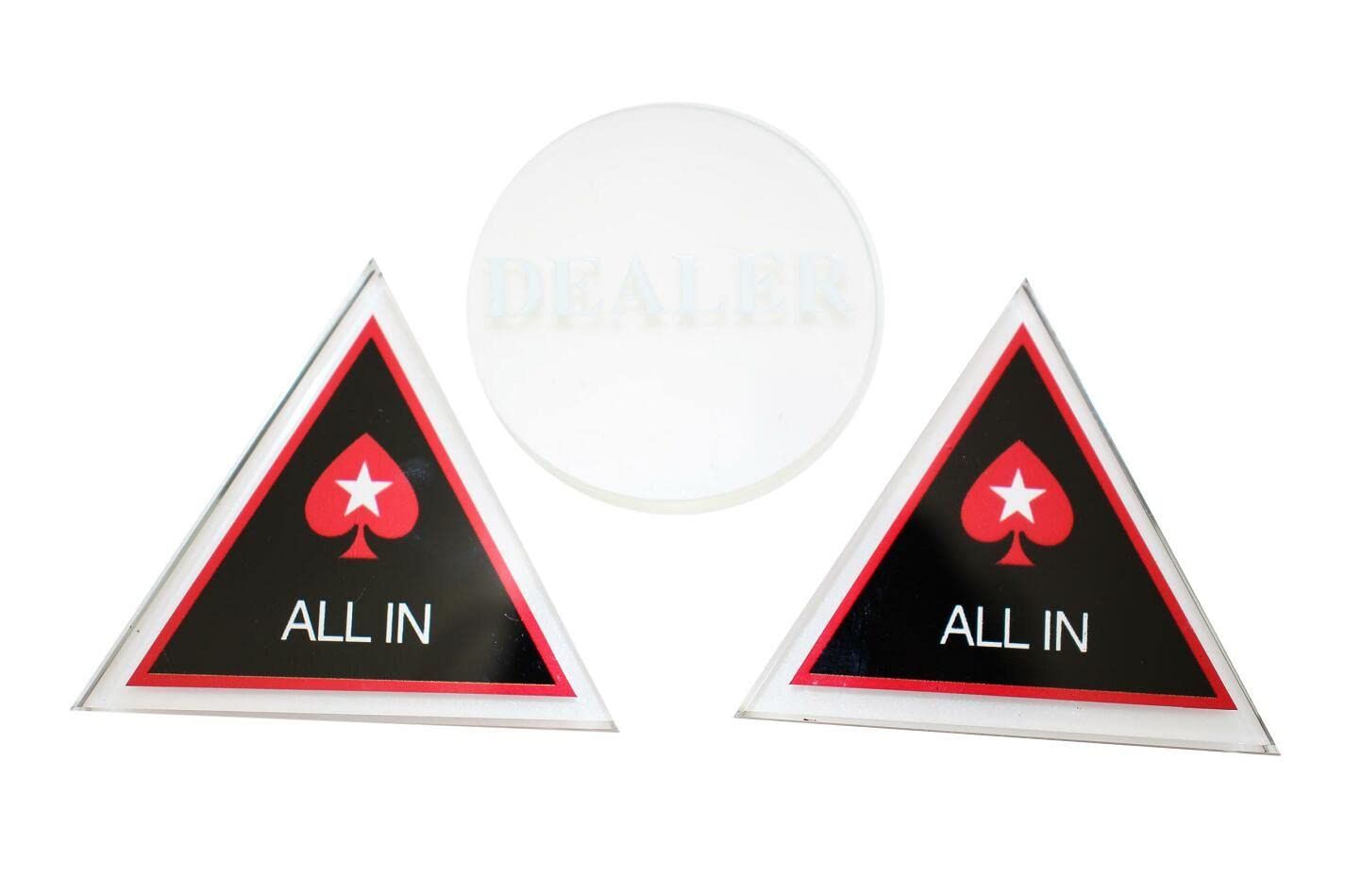 ideamall オールイン ポーカー カジノ チップ ゲーム クリア アクリル