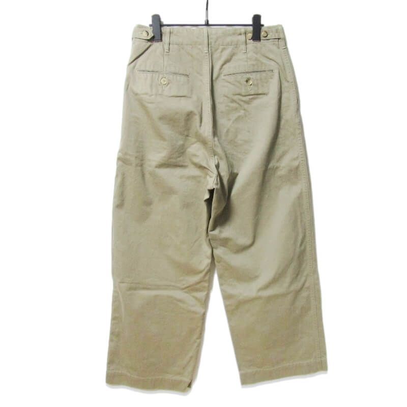 AURALEE オーラリー ワイド チノパン A8AP01CN WASHED FINX