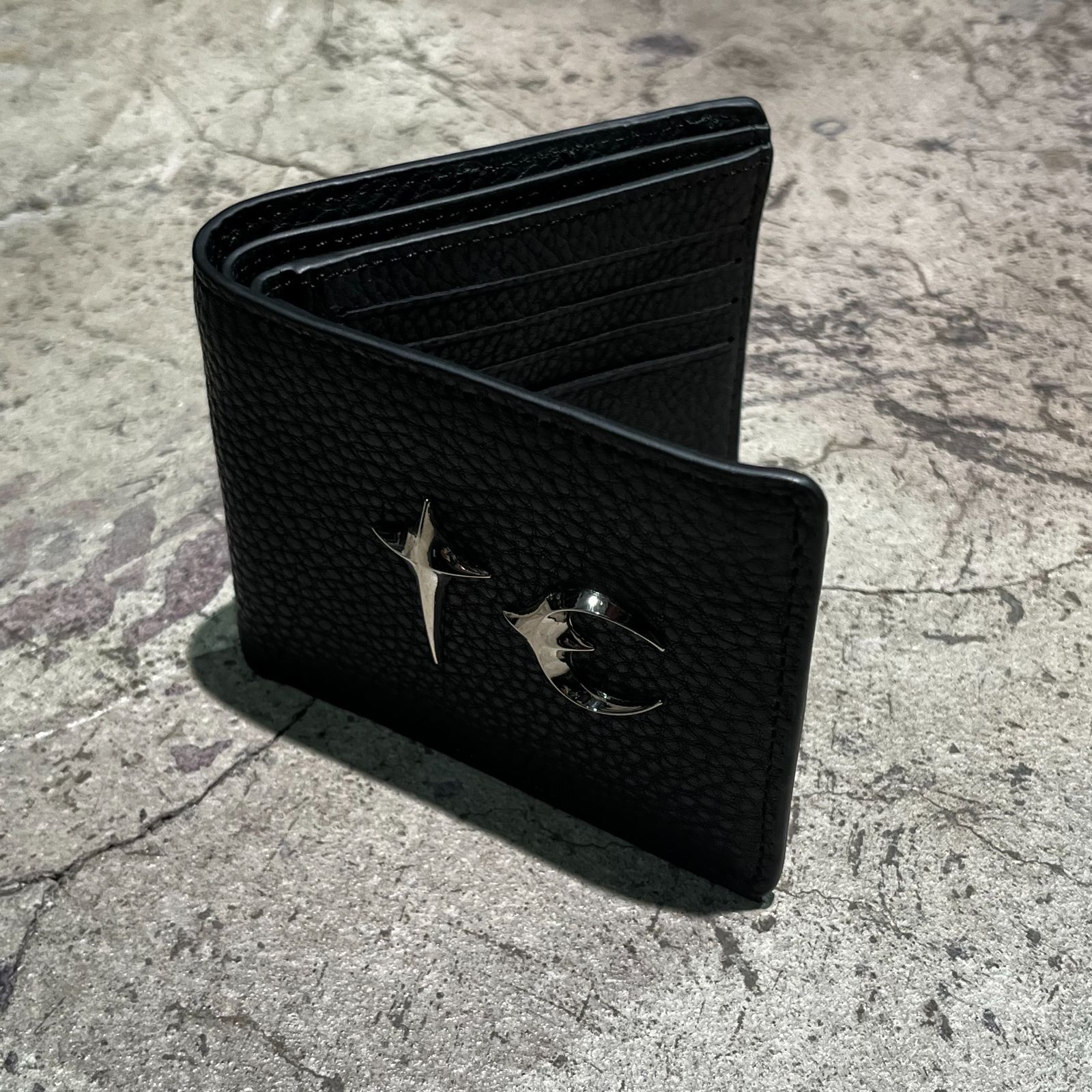 Thug Club サグクラブ Rock Wallet 財布 カードケース レザー ブラック