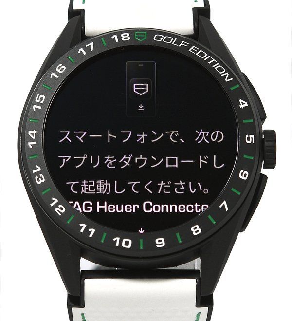♥ TAG HEUER タグホイヤー SBR8A81.EB0251 コネクテッドウォッチ ゴルフエディション スマートウォッチ メンズ