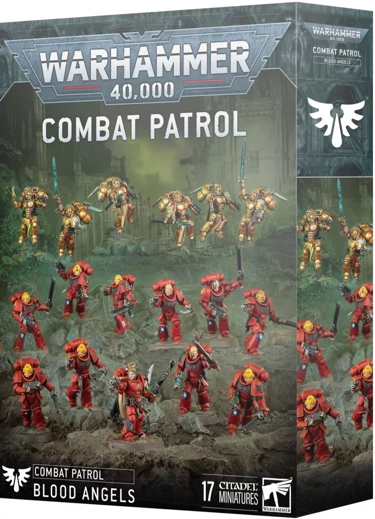 ミニチュアゲーム コンバットパトロール ブラッドエンジェル ウォーハンマー40000 Combat Patrol Blood Angels 73-411