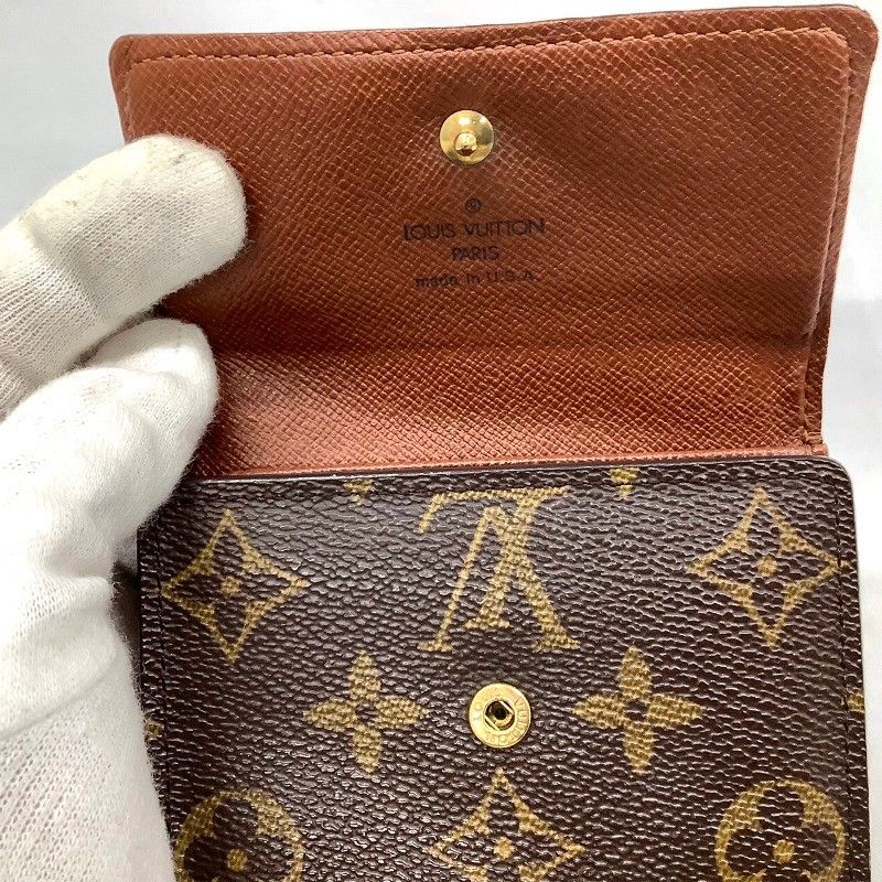 LOUIS VUITTON ヴィトン モノグラム ポルトモネ ビエ カルト