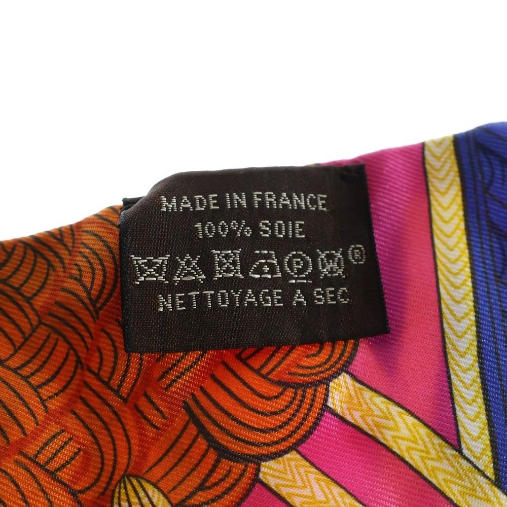 美品　エルメス　ツイリー　シルクスカーフ　ズアヴとドラゴン HERMES エルメス スカーフ ツイリー ズアヴとドラゴン Zouaves