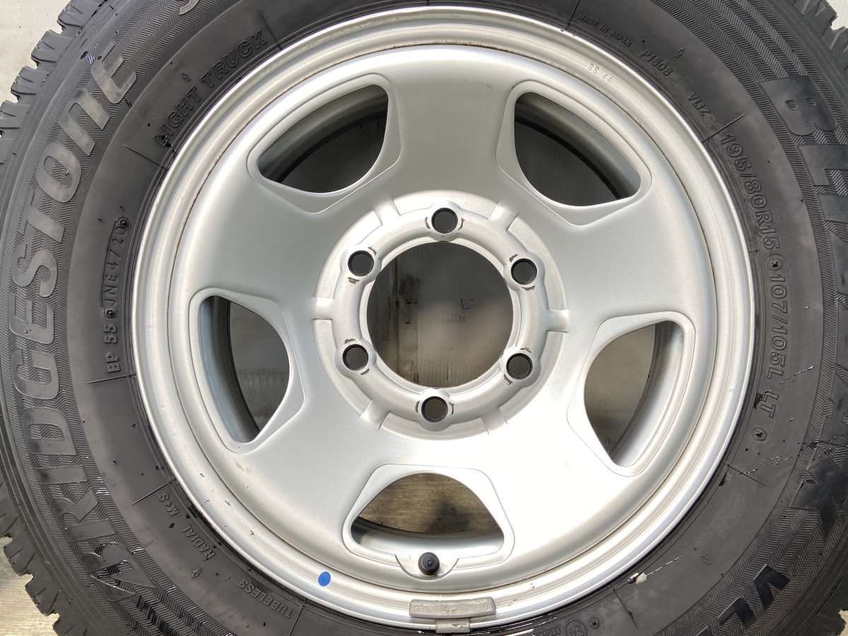 195/80R15 107/105LT ブリヂストン ブリザック VL1 TOPY S54A 15x6.0