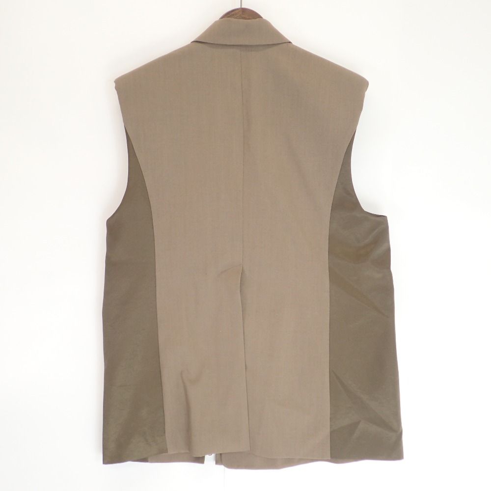 Oversized Tailored Vest ルシェルブルー完売