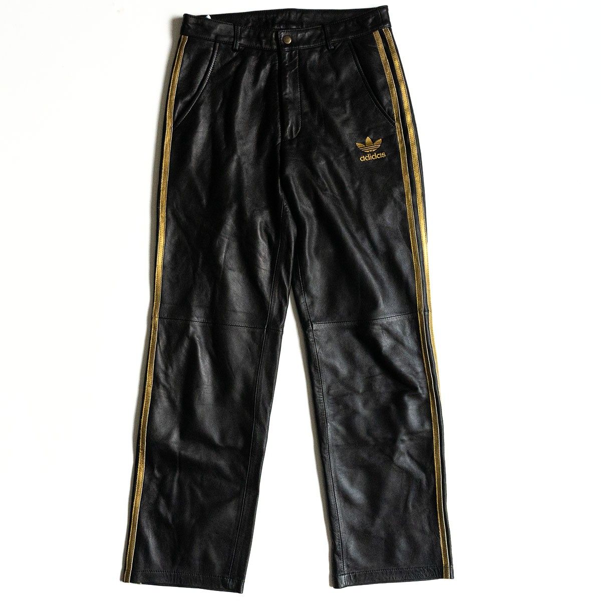 2008年限定】ADIDAS【レザージャケット パンツ セットアップ】M