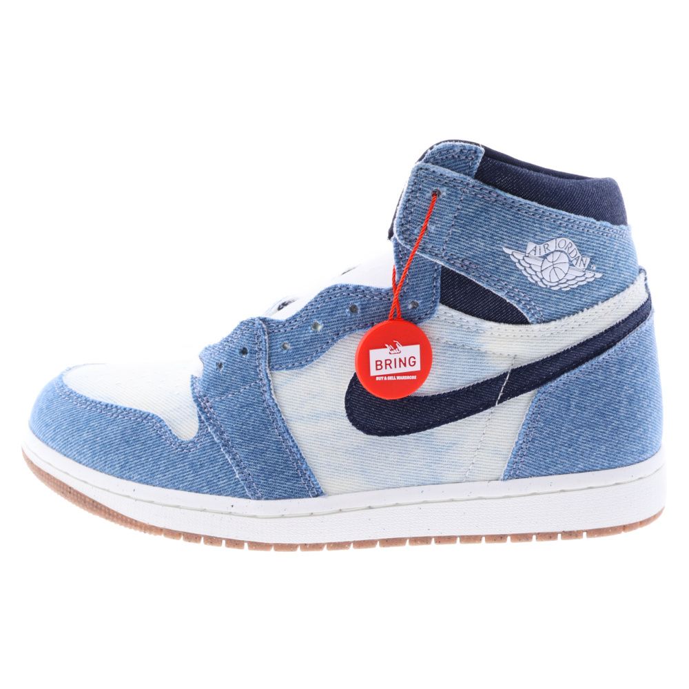NIKE AIR JORDAN 1 ハイ カット デニム ホワイト 2024年 6/15 発売】ナイキ エア ジョーダン 1 レトロ ハイ OG
