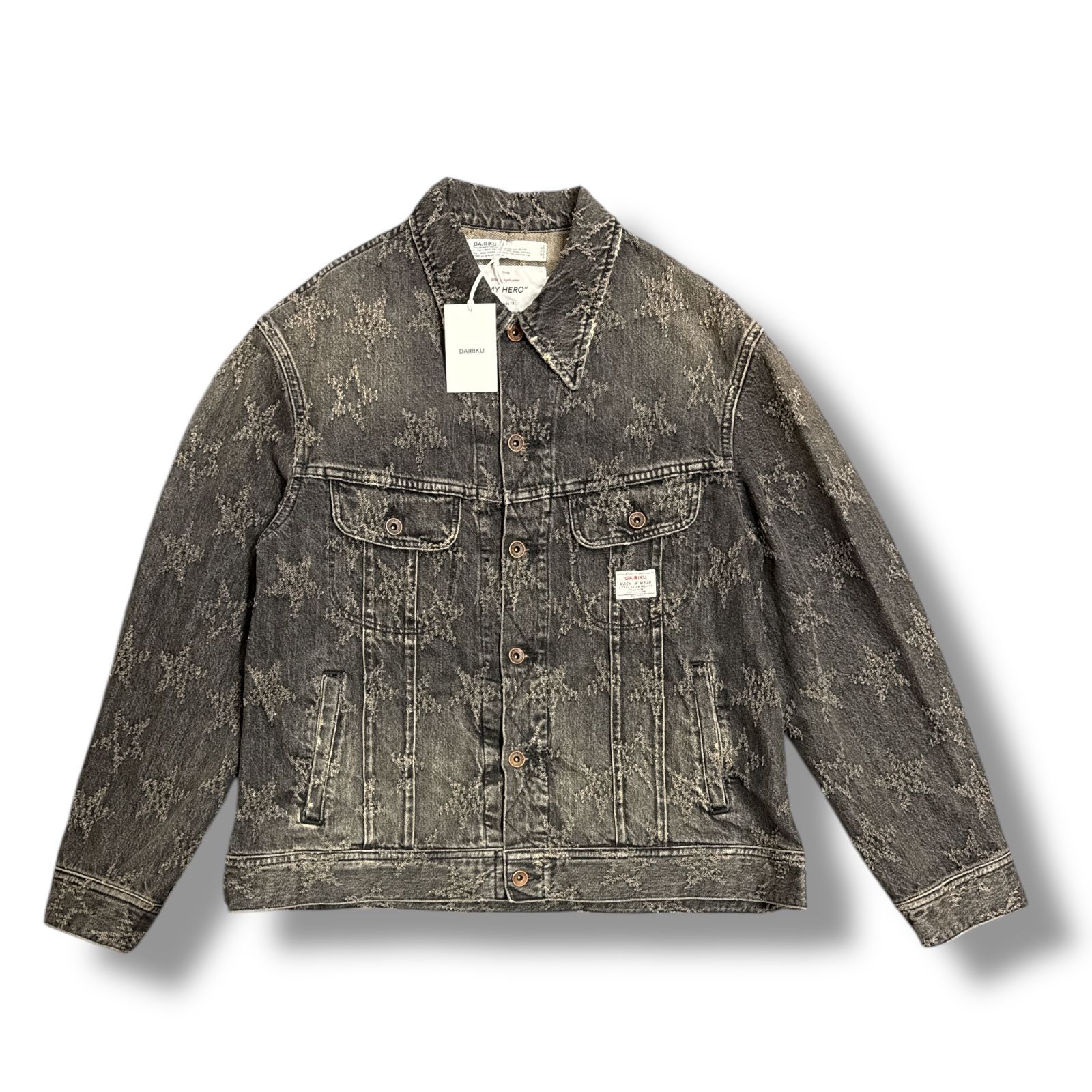 参考上代74800円 未使用品 DAIRIKU 24SS Movie Star Denim Jacket