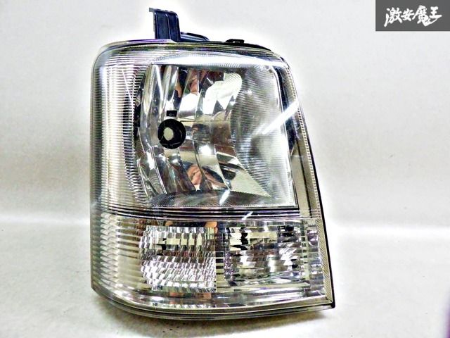 【スモーク塗装！ 破損無し！】スズキ純正 DA64V エブリィバン ハロゲン ヘッドライト ヘッドランプ 右 右側 運転席側 LE04H6129 棚2J13