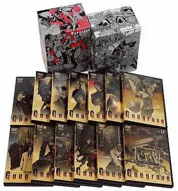 アニメDVD ガングレイヴ 初回BOX付全13巻 セット ガングレイヴ アニメ