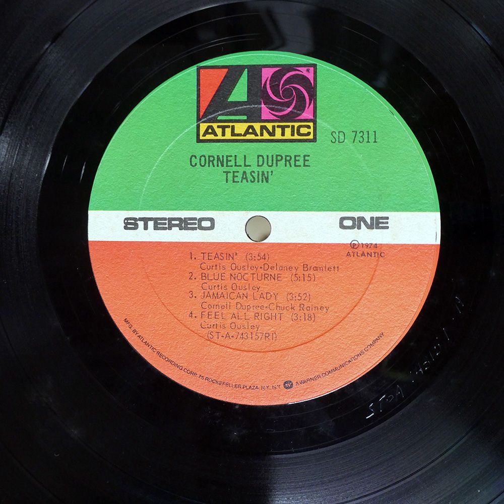 米 US盤 CORNELL DUPREE/TEASIN/ATLANTIC SD7311 LP - メルカリ