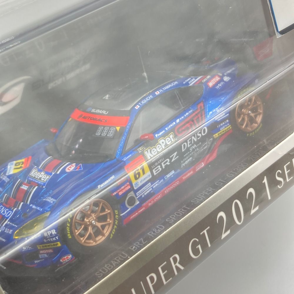 1/43 SUBARU BRZ R＆D SPORT SUPER GT GT300 2021 No.61 EBBRO エブロ 模型 SUBARU BRZ R&D SPORT SUPER GT GT300 2021 No.61 | HLJ.com