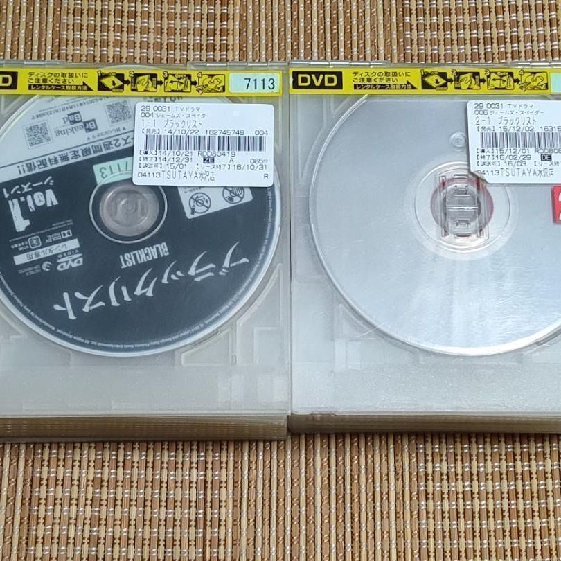 DVD 海外ドラマ ブラックリスト シーズン1-7 レンタル落ち
