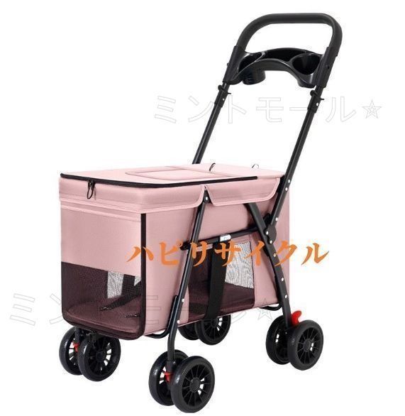 ペットカート 犬用 犬用ベビーカー ペットバギー 折りたたみ式 犬 カート大型犬 多頭中小型犬 猫折りたたみ ペットベビー