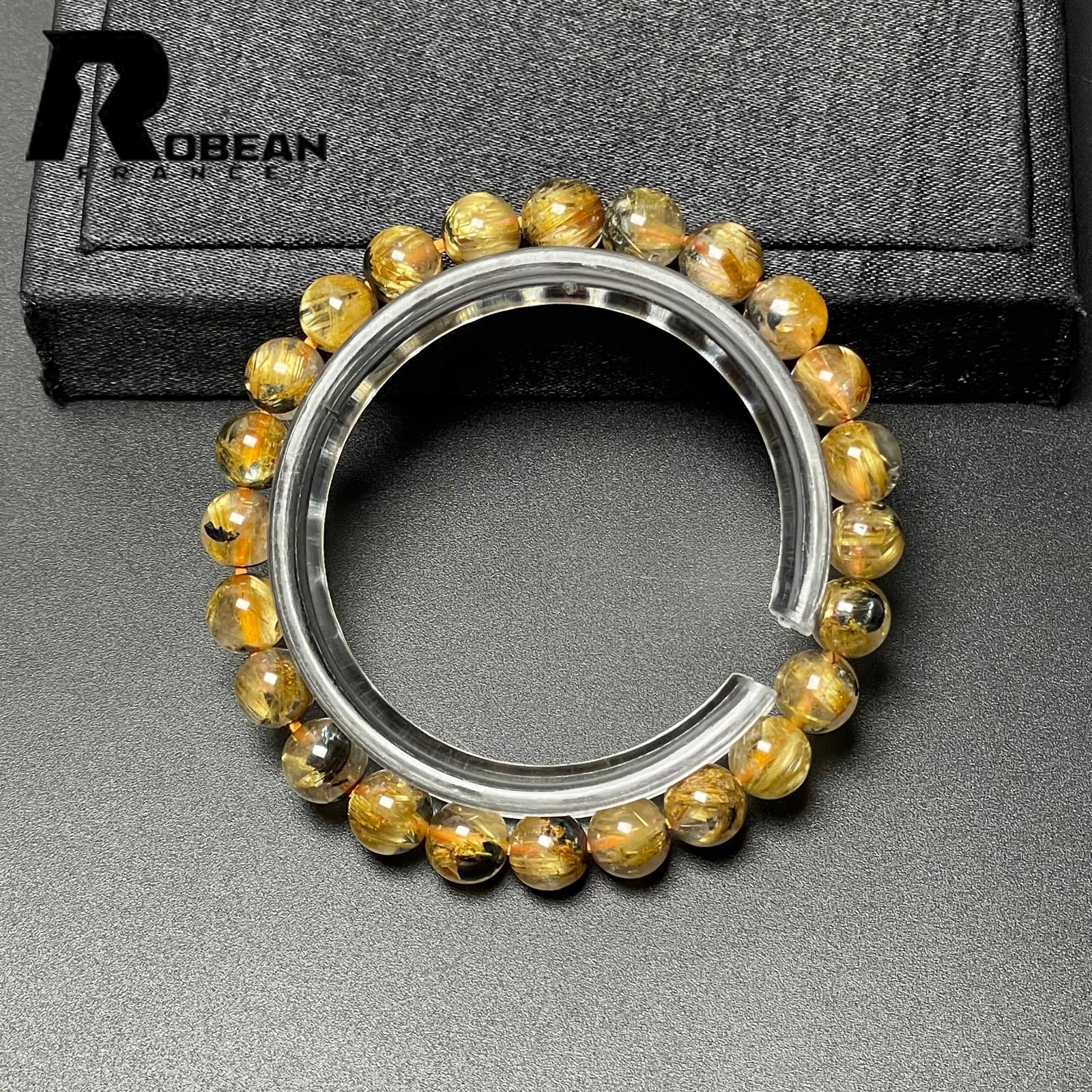 レア EU製 定価7万円☆ROBEAN・太陽花タイチンルチル☆黄金針