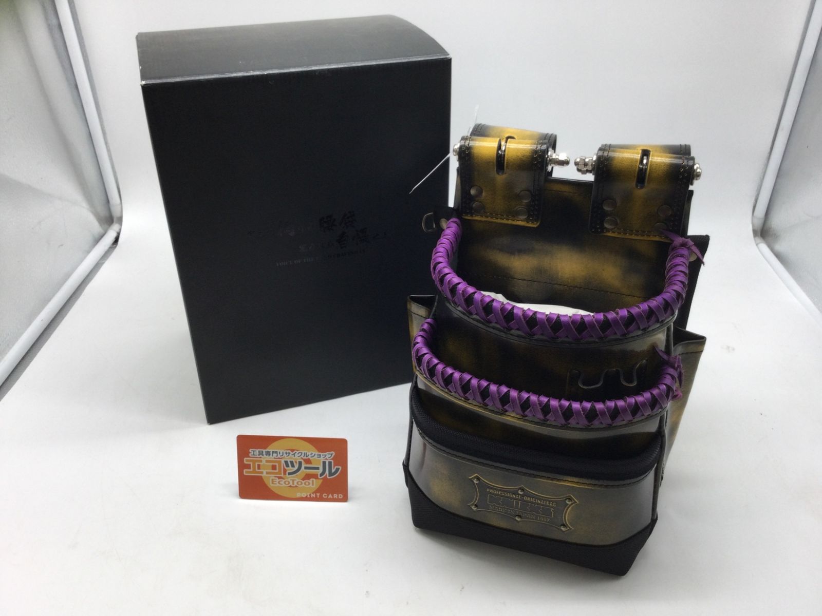 【領収書発行可】KNICKS/ニックス 革袋 イエローカスタム ADV-301DDX-Y [ITKDOSZSUA3M][エコツール豊田インター店]