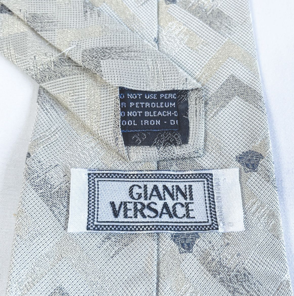 GIANNI VERSACE ジャンニ・ヴェルサーチ チェーンデザイン ネクタイ ジャンニヴェルサーチ ヴェルサーチェ GIANNI VERSACE ネクタイ