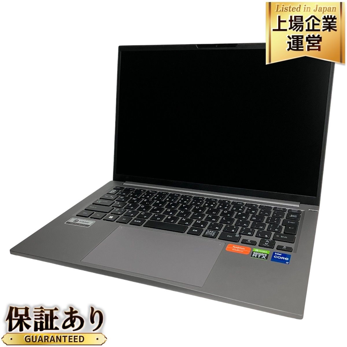 Thirdwave GALLERIA RM7C-R35T 14インチ ノートパソコン i7-12700H 16GB SSD 512GB RTX 3050 Ti win11 中古 良好 M8997729