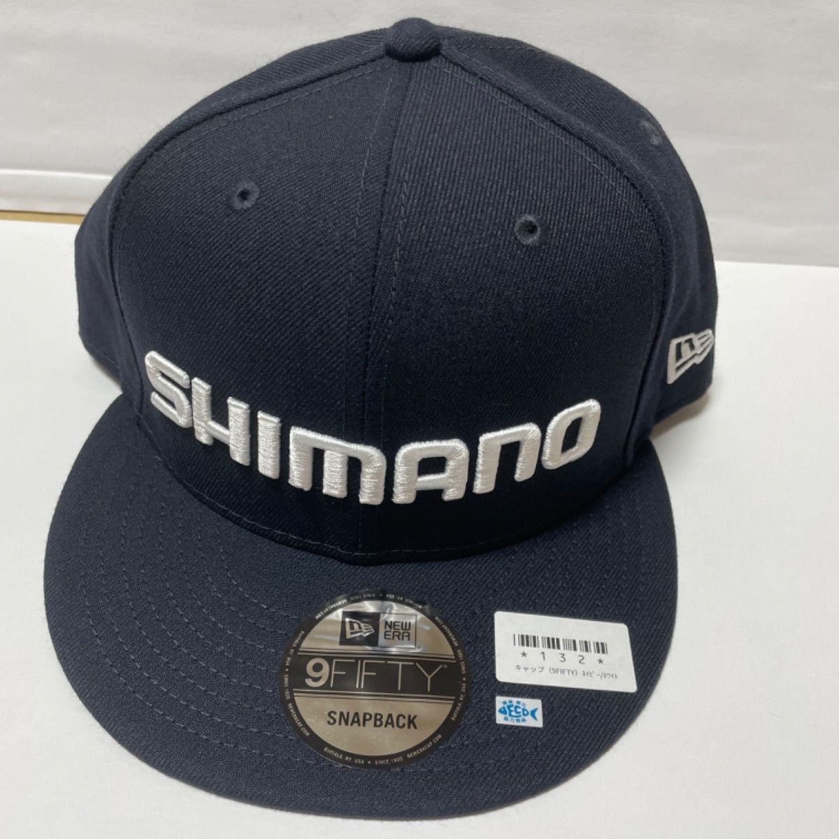 SHIMANO NEWERA(9FIFTY)ネイビー／ホワイト新品、未使用