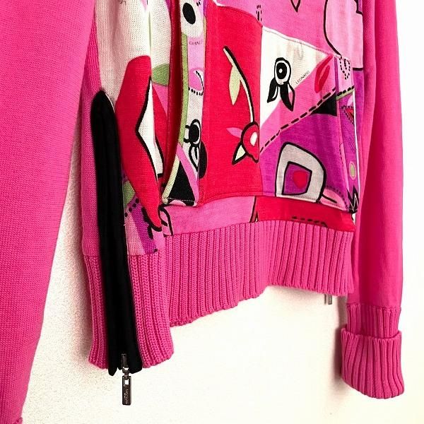 wnc レオナールスポーツ LEONARD SPORT ニット セーター 38 ピンク系