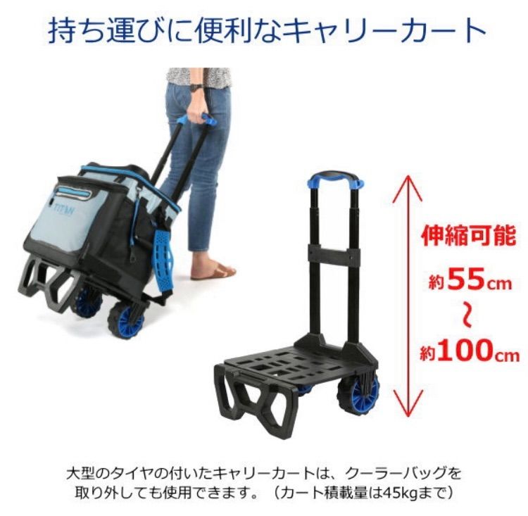 TITAN クーラーバック　新品未使用 Amazon | タイタン 折り畳みクーラーバッグ ハードコア