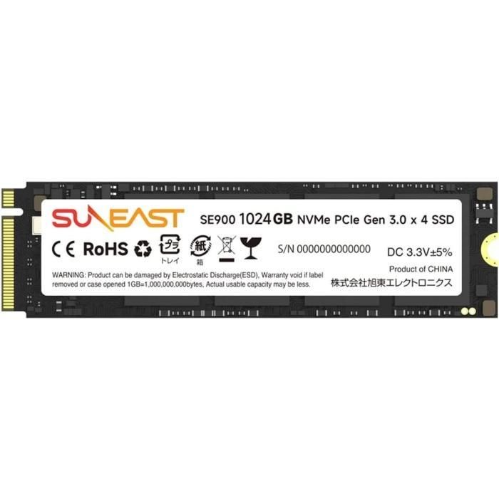 SUNEAST SE900 SSD 1TB SE900NVG3-01TB 1024GB NVMe PCIe Gen